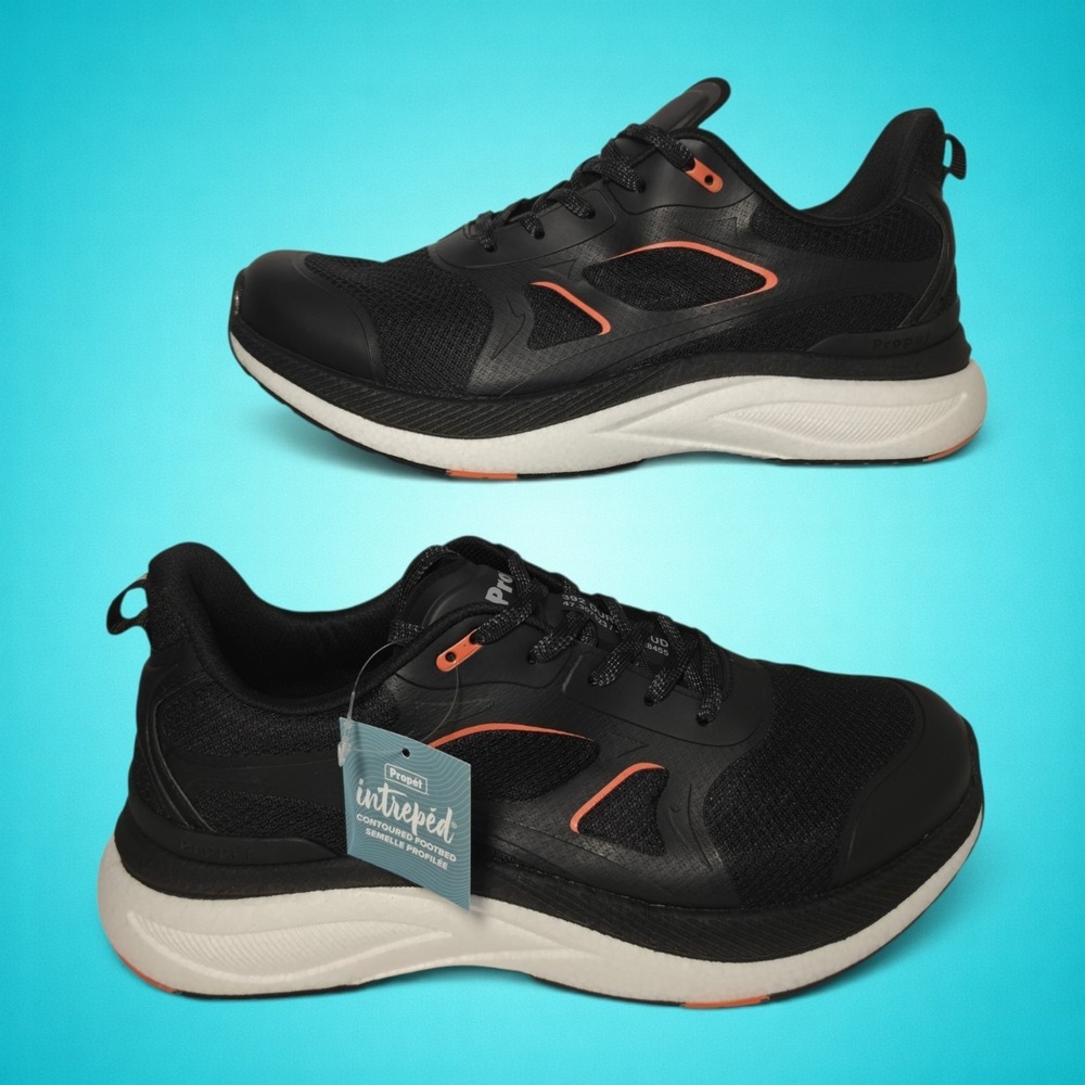 New Women's Propet DuroCloud 392 Black Sneakers, Size 13 X (2E)
